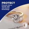 imageWEIMAN Gold ampamp Diamond 3in1 Wipes  The Premium Jewelry Cleaner Removes Tarnish and Dirt Restores ampamp Protect Sparkle and Shine EasytoUse Wipes Safe for Silver Platinum Gemstone Titanium