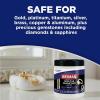imageWEIMAN Gold ampamp Diamond 3in1 Wipes  The Premium Jewelry Cleaner Removes Tarnish and Dirt Restores ampamp Protect Sparkle and Shine EasytoUse Wipes Safe for Silver Platinum Gemstone Titanium