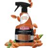 imageWeiman Cabinet ampamp Wood Clean ampamp Shine Spray  Furniture Kitchen Cabinets Baseboard ampamp Trim Fresh Almond Scent Microfiber Cloth Included16 Fl Oz Pack of 2