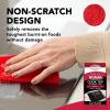 imageWeiman Ceramic and Glass Cooktop Cleaner  Heavy Duty Cleaner and Polish 10 Ounce Bottle and 3 Scrubbing Pads