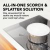 imageWeiman Cooktop and Stove Top Cleaner Kit  Glass Cook Top Cleaner and Polish 10 oz Scrubbing Pad Cleaning Tool Razor ScraperCleaner Kit