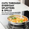 imageWeiman Cooktop and Stovetop Daily Cleaner Spray StreakFree NonAbrasive  2 Pack 22 oz with Micro Fiber Buffing Towel Included