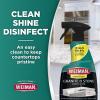 imageWeiman Disinfectant Granite Cleaner and Polish With Microfiber Cloth  Safely Clean Disinfect and Shine Granite Marble Soapstone Quartz Quartzite Slate Limestone Corian Laminate Tile Countertop