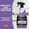 imageWeiman Granite ampamp Stone Sealer Spray  Protects Kitchen Countertops Sinks Showers Vanities ampamp Floors From Stains  For Granite Quartz Marble Tile Limestone Slate  Water Based 24 oz