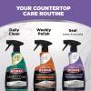 imageWeiman Granite ampamp Stone Sealer Spray  Protects Kitchen Countertops Sinks Showers Vanities ampamp Floors From Stains  For Granite Quartz Marble Tile Limestone Slate  Water Based 24 oz
