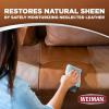 imageWeiman Leather Cleaner Wipes  Clean Condition UV Protection Help Prevent Cracking or Fading of Furniture Car Interior Couch and Shoes 2 Pack with Microfiber Cloth