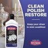 imageWeiman Silver Cleaner and Polish  8 Ounce with Polishing Cloth  Ammonia Free  Polish Silver Jewelry Sterling Silver Antique Silver Gold Brass Copper and Aluminum