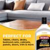 imageWeiman Wood and Cabinet Restorer 3In1 Bundle  Removes Dirt Residue Dust Reduces Scratches Restore Shine Prevent Fading UV Shield Technology Safe for Antique Wood Tables Chairs Cabinets