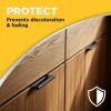 imageWeiman Wood and Cabinet Restorer 3In1 Bundle  Removes Dirt Residue Dust Reduces Scratches Restore Shine Prevent Fading UV Shield Technology Safe for Antique Wood Tables Chairs Cabinets
