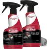 imageWeiman Glass Cooktop Cleaner ampamp Polish For Daily Use on Ceramic Induction Stove Top Removes Grease ampamp Oily Residue Streak Free Shine 12 oz 2 Pack Micro Fiber Buffing Towel