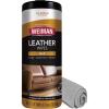 imageWeiman Leather Cleaner Kit Leather Wipes 30 Count and Microfiber Cloth  Clean and Condition Car Seats and Interior Shoes Couches and Other Leather Surfaces