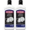 imageWeiman Silver Polish and Cleaner  8 Ounce  Clean Shine and Polish Safe Protective Prevent Tarnish8 Fl Oz Pack of 2