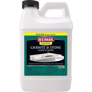 imageWeiman Disinfecting Granite Daily Clean ampamp Shine Refill 64 Oz  Safely Clean Disinfect and Shine Granite Marble Soapstone Quartz Quartzite Slate Limestone Corian Laminate Tile Countertop