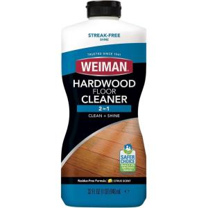 imageWeiman Hardwood Cleaner for Finished Hardwood Floors Engineered Floors Laminate  StreakFree Results EPA Safer Choice Certified 32 oz32 Fl Oz Pack of 1