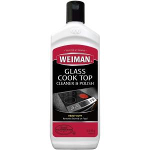 imageWeiman NonAbrasive No Scratch Induction Glass Ceramic Stove Cooktop Heavy Duty Cleaner and Polish 20 Ounce15 Ounce Pack of 1
