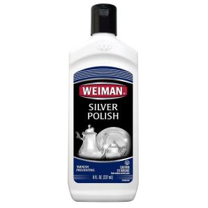 imageWeiman Silver Polish and Cleaner  8 Ounce  Clean Shine and Polish Safe Protective Prevent Tarnish8 Fl Oz Pack of 6