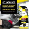 imageWeiman Foaming Air Fryer Cleaning Kit HeavyDuty Cleaner amp Degreaser for Baskets amp Trays Removes Grease Grime Oil amp BakedOn Food Includes NonAbrasive Sponge FastActing ResidueFree 14 oz