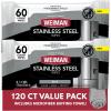imageWeiman Stainless Steel Cleaner amp Polish Kit 2 Wipes amp Cloth AntiFingerprint Removes Grease Water Spots Streaks amp Residue Polishing Cleaner Safe for Appliances Chrome Sinks amp Grill Exteriors