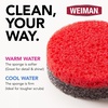 image:imageWeiman MultiSurface Dual Action Sponges NonScratch Scrub amp Shine for Dishes Cooktops Stainless Steel Glass Granite amp More  Durable Kitchen Cleaning Sponges 8 Sponges